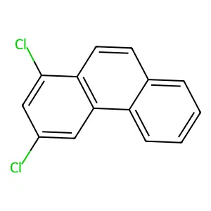 Phenanthrene, dichloro- structure