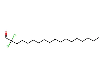 2,2-Dichlorooctadecanal structure