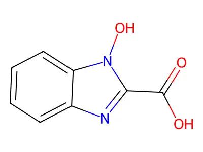 1-Hydroxy-1H-benzo[d]imidazole-2-carboxylic acid structure