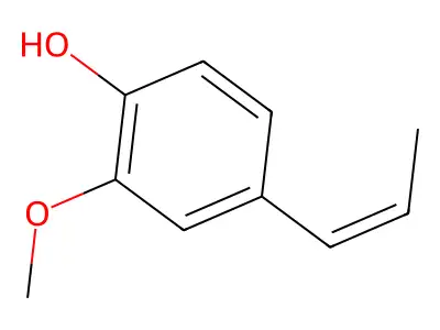 cis-Isoeugenol structure