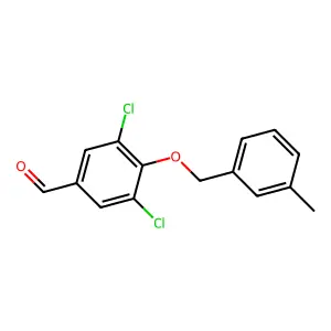 3,5-Dichloro-4-[(3-methylbenzyl)oxy]benzaldehyde structure