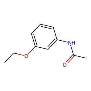 3'-Ethoxyacetanilide structure