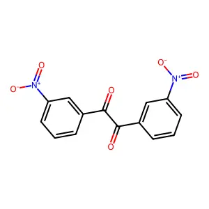 1,2-Bis(3-nitrophenyl)-1,2-ethanedione structure
