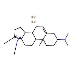 康丝碱氢溴酸盐 structure