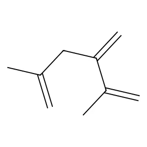 2,5-Dimethyl-3-methylene-1,5-hexadiene structure