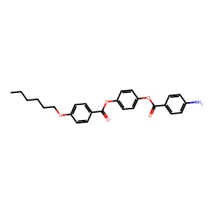 [4-(4-Hexoxybenzoyl)oxyphenyl] 4-aminobenzoate structure