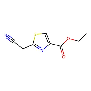Ethyl 2-(cyanomethyl)-1,3-thiazole-4-carboxylate structure