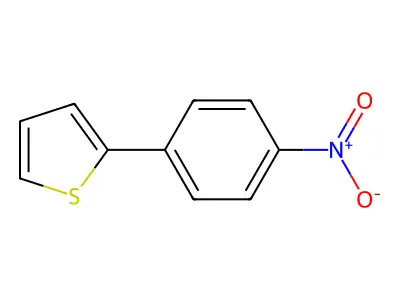 2-(4-Nitrophenyl)thiophene structure