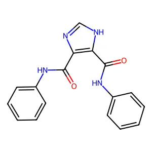 N4,N5-diphenyl-1H-imidazole-4,5-dicarboxamide structure
