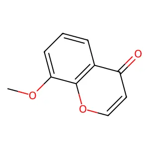 8-methoxy-4H-chromen-4-one structure