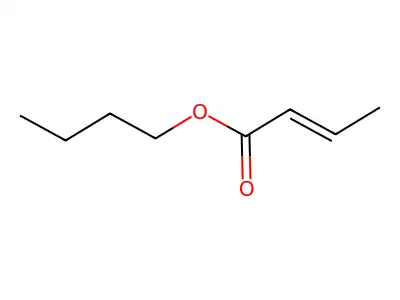 Butyl crotonate structure