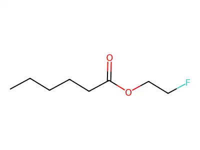 2-Fluoroethyl hexanoate structure