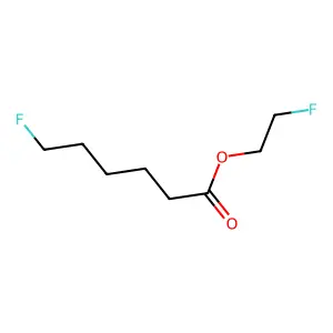 2-Fluoroethyl 6-fluorohexanoate structure