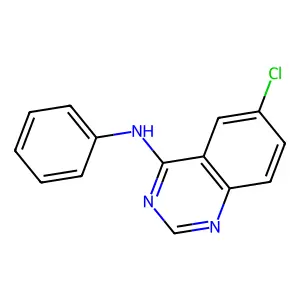 6-chloro-N-phenylquinazolin-4-amine structure