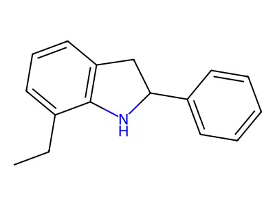 7-Ethyl-2-phenylindoline structure