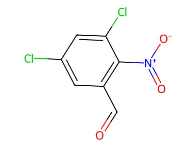 3,5-Dichloro-2-nitrobenzaldehyde structure