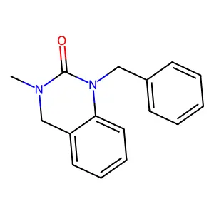 1-benzyl-3-methyl-4H-quinazolin-2-one structure