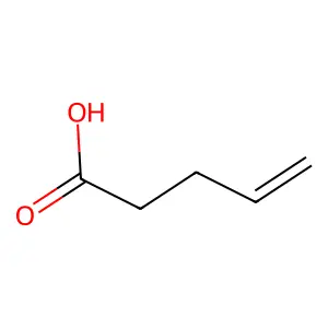 4-Pentenoic acid structure