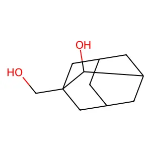 1-(Hydroxymethyl)adamantan-2-ol structure