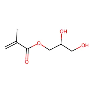 Glyceryl methacrylate structure