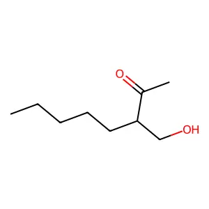 3-(Hydroxymethyl)-2-octanone structure