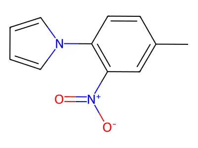 1-(4-methyl-2-nitrophenyl)-1H-pyrrole structure