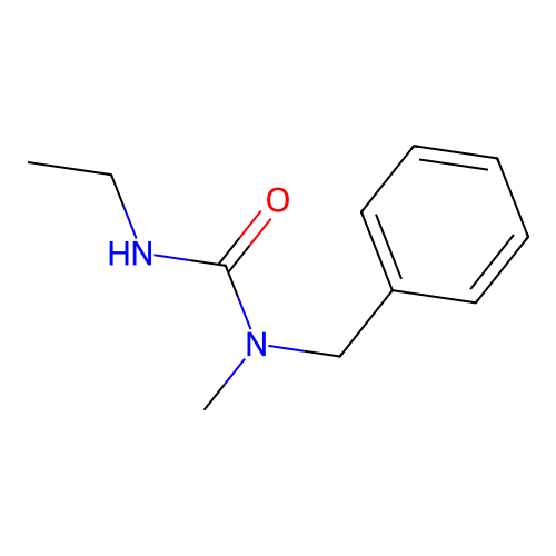 1-Benzyl-3-ethyl-1-methylurea structure