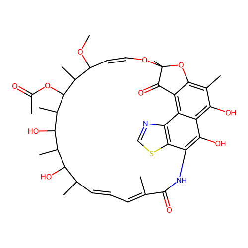 Rifamycin P structure