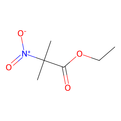 Ethyl 2-methyl-2-nitropropanoate structure