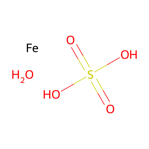 Iron;sulfuric acid;hydrate structure