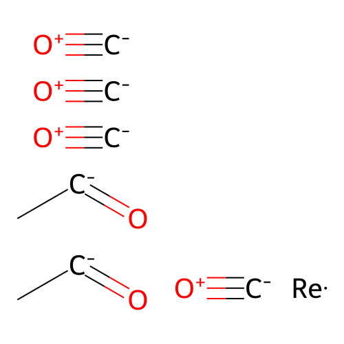 Rhenate(1-), hydrogen, (OC-6-22)- structure