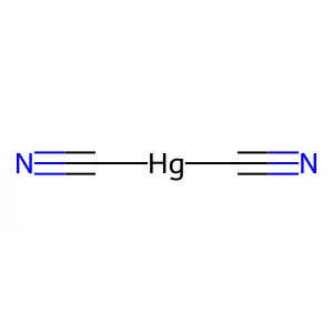 氰化汞 structure
