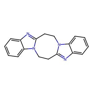 6,14,15-Tetrahydrobisbenzimidazo[1,2-a.1',2'-e][1,5]diazocine structure
