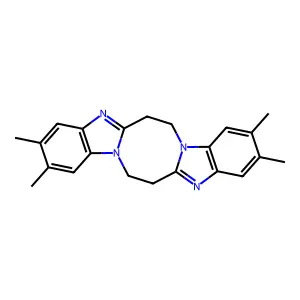 tetrahydrobisbenzimidazodiazocine structure