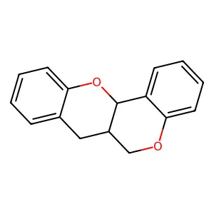 6,6a,7,12a-Tetrahydrochromeno(3,2-c)chromene structure
