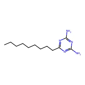 6-壬基-1,3,5-三嗪-2,4-二胺 structure