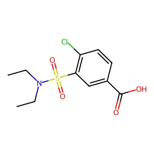 4-Chloro-3-(diethylsulfamoyl)benzoate structure