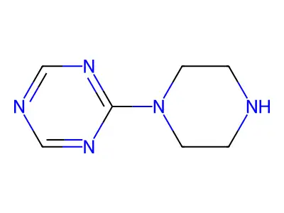2-(Piperazin-1-yl)-1,3,5-triazine structure