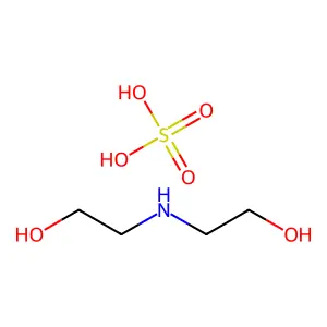 2,2'-亚氨基二乙醇硫酸盐(2:1) structure
