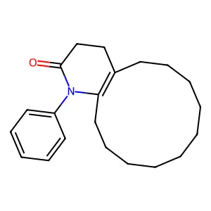 1-Phenyl-3,4,5,6,7,8,9,10,11,12,13,14-dodecahydrocyclododeca[b]pyridin-2-one structure