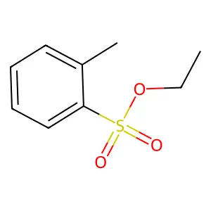 Ethyl o-toluenesulphonate structure