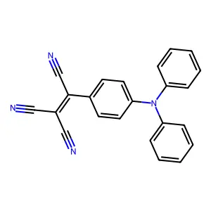 Ethenetricarbonitrile, [4-(diphenylamino)phenyl]- structure
