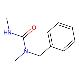 1-Benzyl-1,3-dimethylurea structure