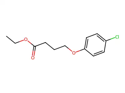 Ethyl 4-(4-chlorophenoxy)butanoate structure