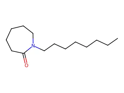 1-Octylazepin-2-one structure