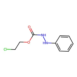 3-苯基肼羧酸-2-氯乙基酯 structure