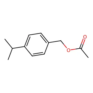 p-Isopropylbenzyl acetate structure