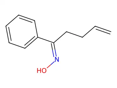 Phenyl 3-butenyl ketone oxime structure