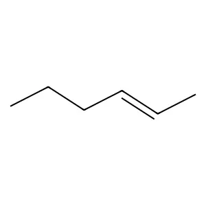 Hex-2-ene structure