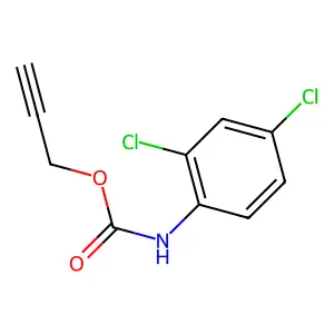prop-2-ynyl N-(2,4-dichlorophenyl)carbamate structure